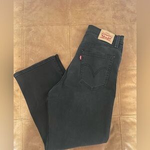 EUC Levi's Ribcage Straight Leg Denim